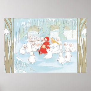 Póster Ilustracion de época de Sibylle Von Olfers Poster