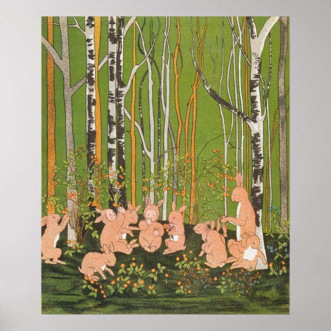 Póster Ilustracion de época Sibylle Von Olfers (Frente)