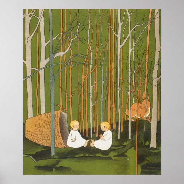 Póster Ilustracion de época Sibylle Von Olfers Poster (Frente)