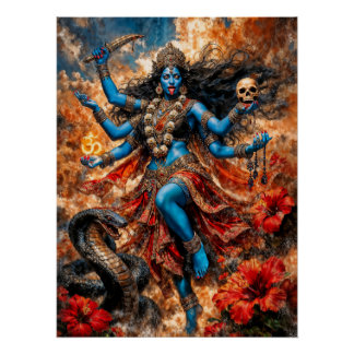 Póster Ilustración de fantasía de Kali Ma