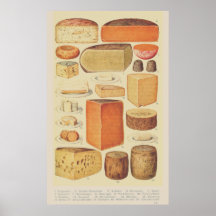 Ilustración de gráfico de queso vintage menú de qu