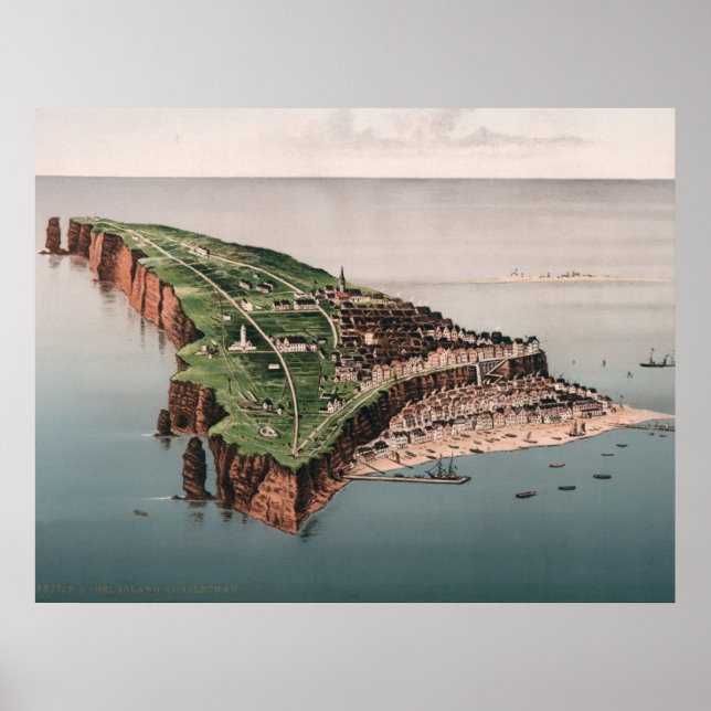 Póster Ilustracion de Helgoland (Frente)