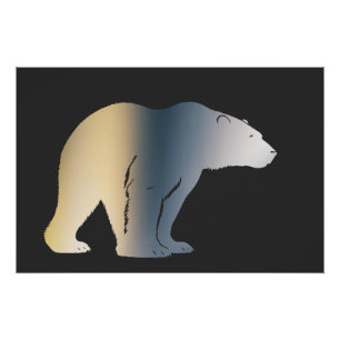 Póster Ilustracion de la naturaleza de vida silvestre del
