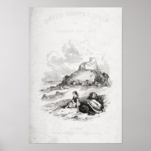 Póster Ilustracion de la página de título de 'David