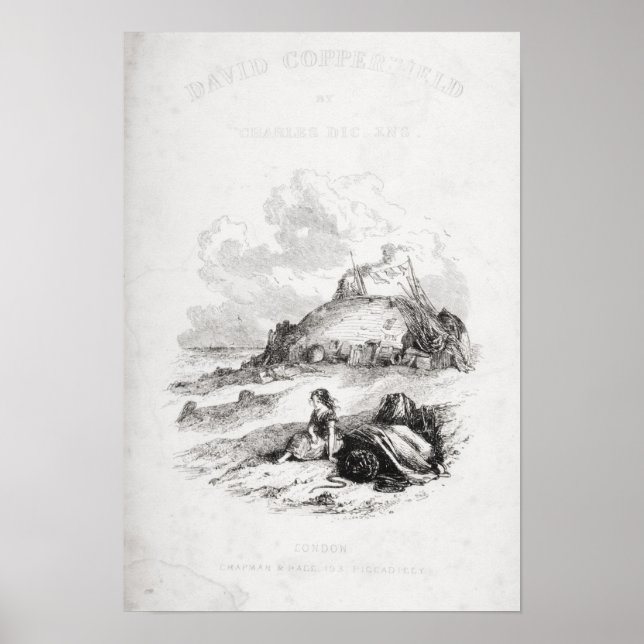 Póster Ilustracion de la página de título de 'David (Frente)