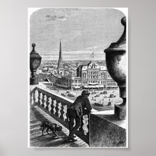 Póster Ilustracion de libros de época