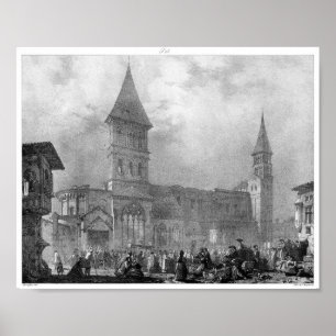 Póster Ilustracion de libros de época