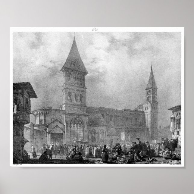 Póster Ilustracion de libros de época (Frente)