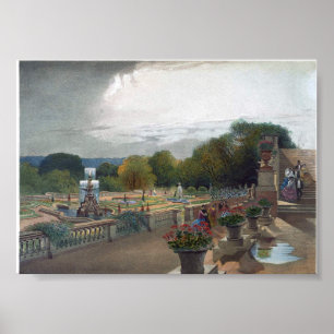 Póster Ilustracion de libros de época