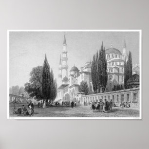 Póster Ilustracion de libros de época