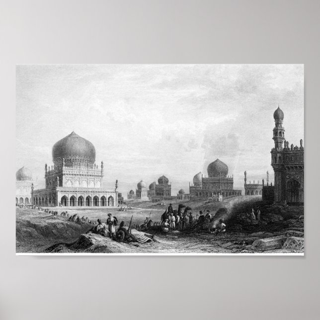 Póster Ilustracion de libros de época (Frente)