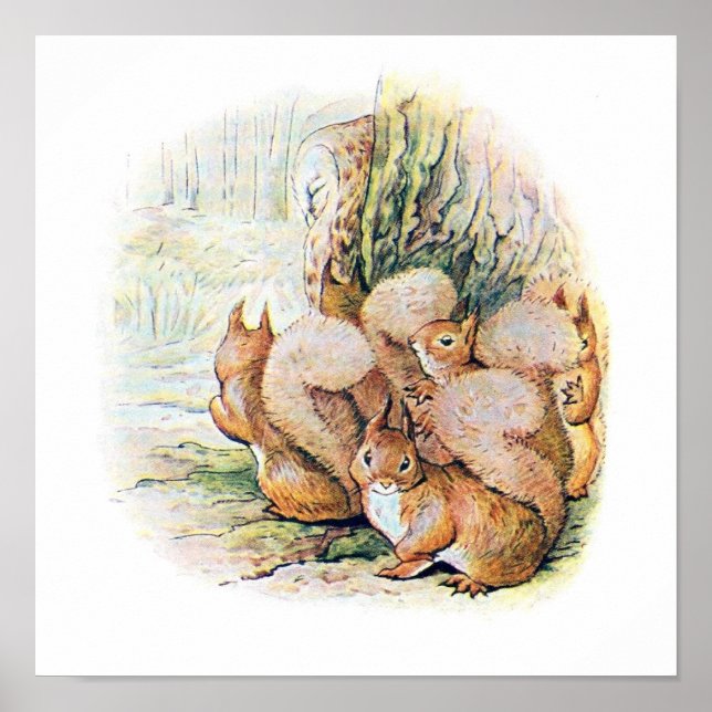 Póster Ilustracion de libros para niños (Frente)