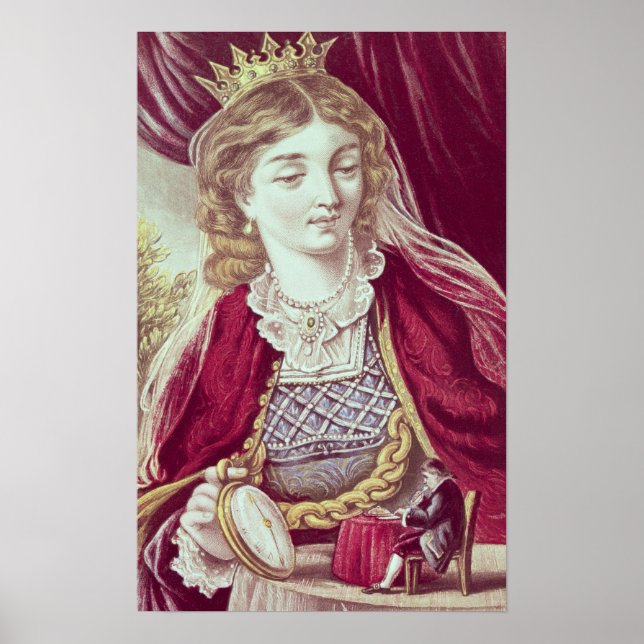 Póster Ilustracion de los viajes de Gulliver (Frente)