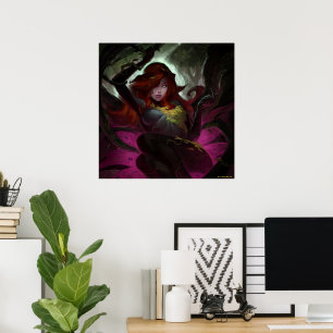 Póster Ilustracion de marfil con veneno de crisis infinit