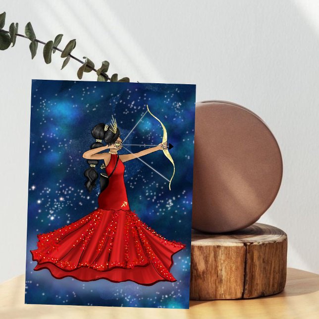 Póster Ilustracion de moda femenino de diosa sagittarius (Subido por el creador)