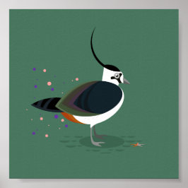 Póster Ilustracion de pájaro - Lapidación