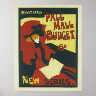 Póster Ilustración de Pall Mall Budget New Series