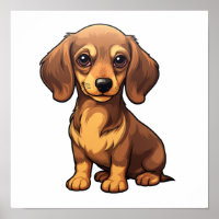 Ilustracion de perro de dibujos animados