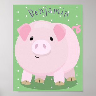 Póster Ilustracion de personalizado de costillar de cacer