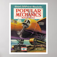 ILUSTRACIÓN DE PORTADA DE REVISTA VINTAGE DE LOS A
