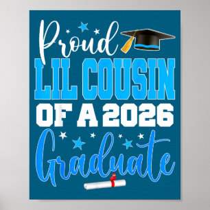Póster Ilustración de primo pequeño orgulloso de Senior 2
