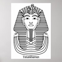 Ilustracion de Tutankhamun