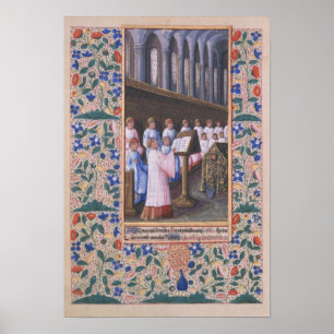 Póster Ilustracion de un funeral