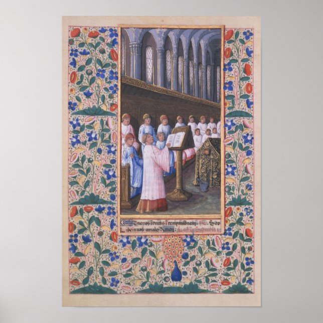 Póster Ilustracion de un funeral (Frente)