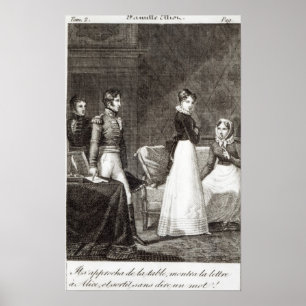 Póster ilustracion del "La Famille Elliot