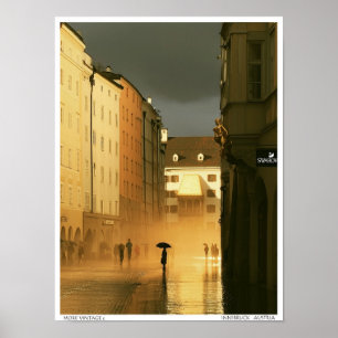 PÓSTER ILUSTRACIÓN ENCANTADORA INNSBRUCK AUSTRIA