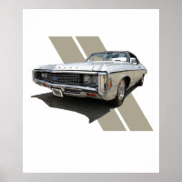 Ilustracion gráfico de un Chevrolet plateado de 19
