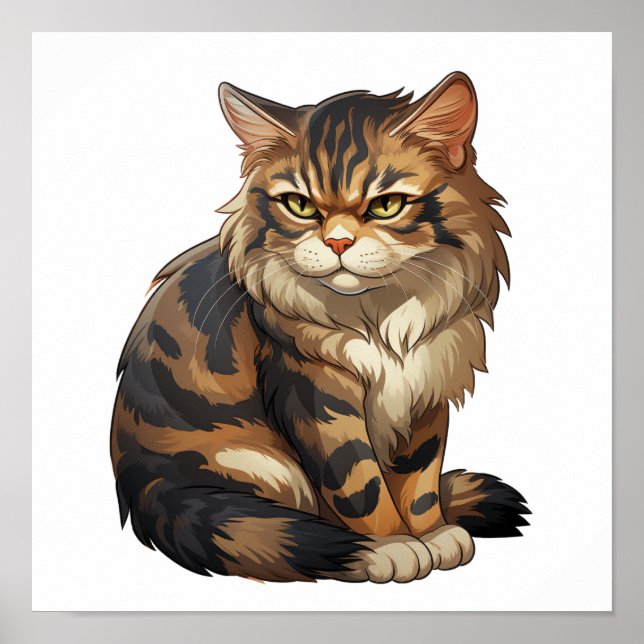 Póster ilustracion personalizado (Frente)