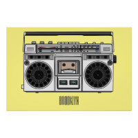 Ilustracion personalizado de radio