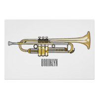 Ilustracion personalizado Trumpet