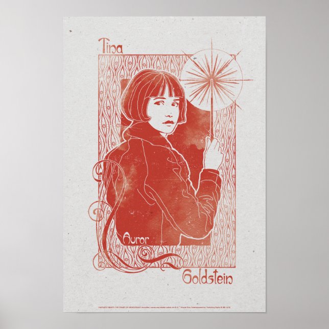 PÓSTER ILUSTRACION PORPENTINA GOLDSTEIN™ (Frente)