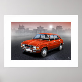 Póster Ilustracion Poster Austin Allegro