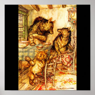 Póster Ilustracion poster-Vintage-Rackham 35