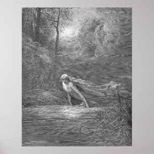 Póster Ilustracion quirúrgico Gustave Dore Engraving