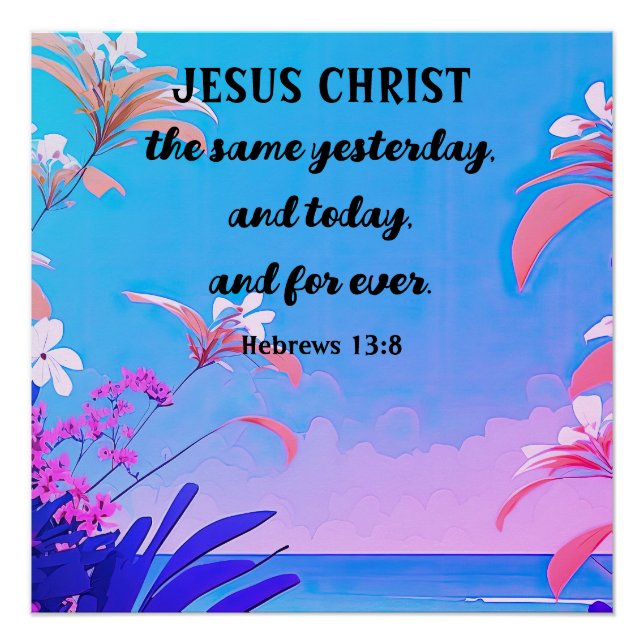 Póster Ilustracion tropical enmarcado arte (Anverso)