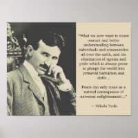 Ilustración universal - Poster Tesla