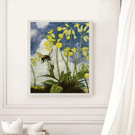 Póster Ilustración vintage de cartel de Else Wenz Vietor