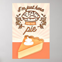 Ilustración Vintage de Tarta de Calabaza