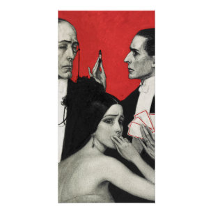 Póster Ilustración vintage de W.T. Benda Drama Clásico