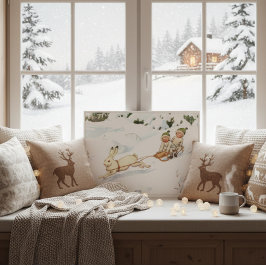 Póster Ilustración vintage del bosque de Elsa Beskow