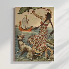 Póster Ilustracion Vintage Frank C. Pape