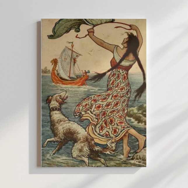 Póster Ilustracion Vintage Frank C. Pape (Subido por el creador)