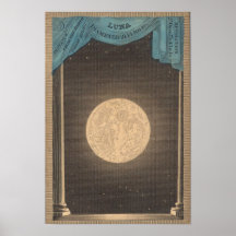 Ilustracion Vintage Moon
