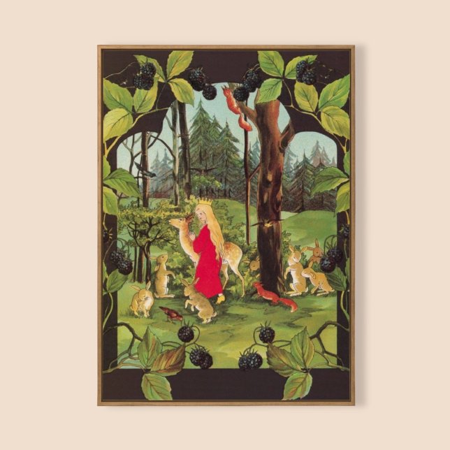 Póster Ilustracion Vintage Sibylle von Olfers (Subido por el creador)