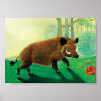 Ilustracion Wild Boar