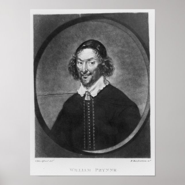 Póster Ilustracion William Prynne (Frente)